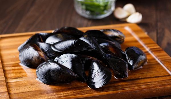 Moules entières Bio